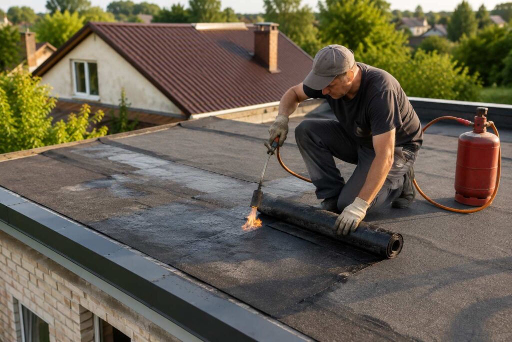 Частичный ремонт кровли